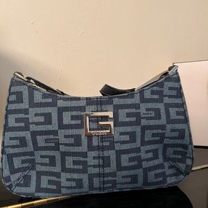 Guess denim purse